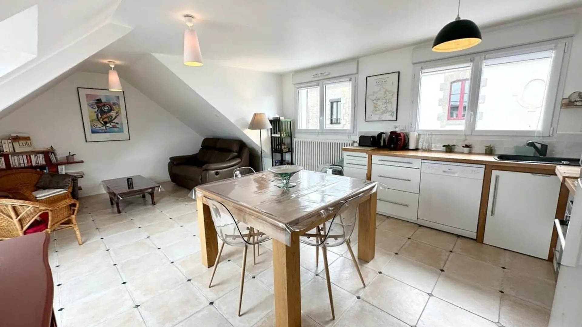 Tatil Evi Charmante Maison Terrasse Vue Sur Le Port Locmiquélic